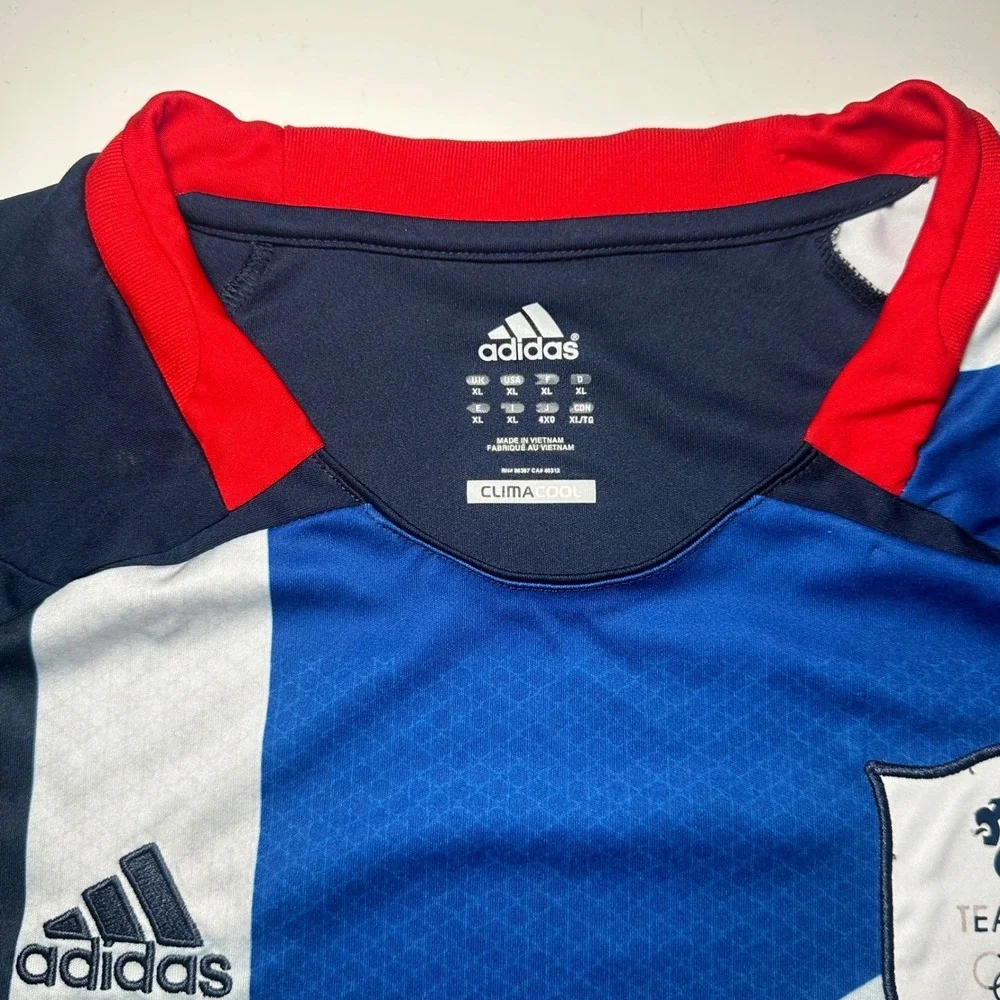 Adidas 2012 Olympics Jersey Team GB‎ London W55808 ClimaCool Union Jack XL